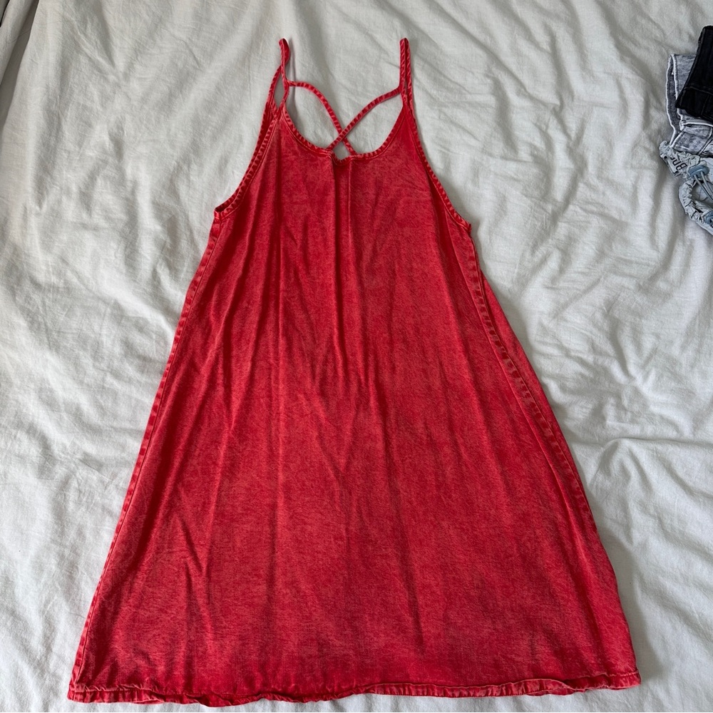 Project Social T Vibrant Red dress